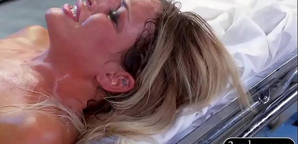  Big boobs nurse fucked in hospital ward